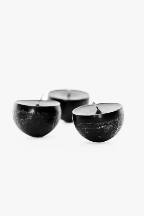 Vela Flotante, 3un. - Negro en Negro - Velas y Portavelas, Uruguay | Indian, vista 2