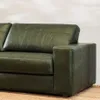 Sillón Cuero Octavio 3 Cuerpos Verde - Verde en Verde - Sillones y sofás, Uruguay | Aihaus, vista 3 de 3