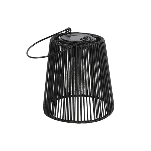 Lámpara De Mesa Led Metal Negro Luana en Negro - Iluminación, Uruguay | Divino