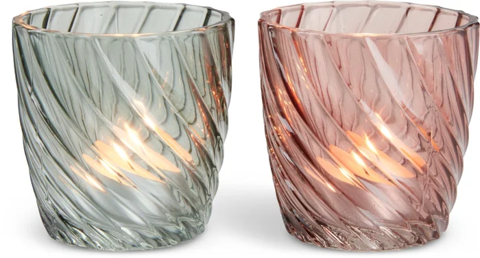 Portavelas VAGN Ø8xA8cm cristal variado en Variado - Velas y Portavelas, Uruguay | JYSK