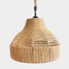 Lámpara colgante en cuerda sisal Juana en Marrón - Lámparas colgantes, Uruguay | Alta Gracia Deco, vista 1 de 2