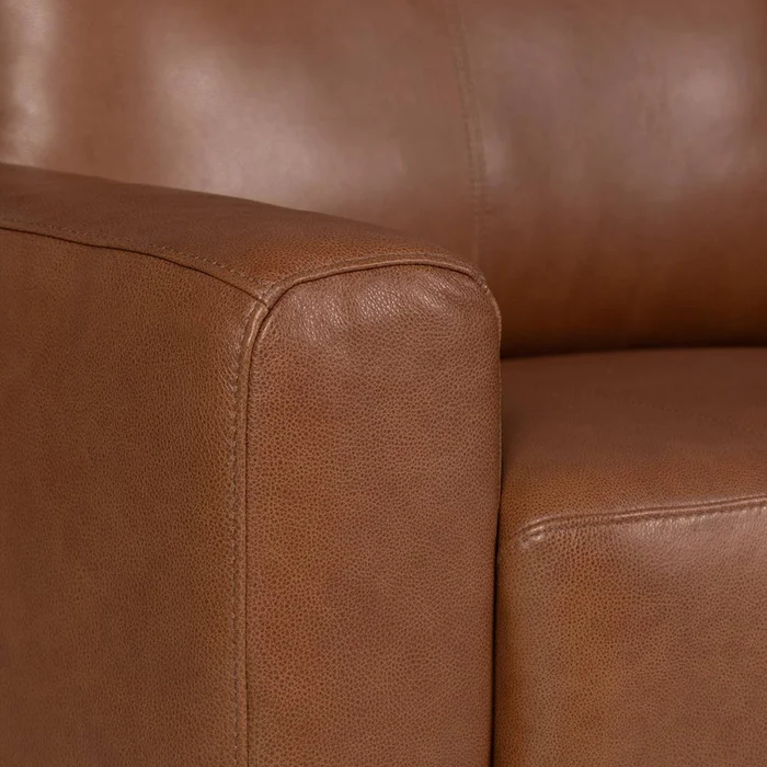 Rinconera Como - Cuero Advanced - 2 + Chaise derecho - Maverick Telha (Preventa) en Marrón - Sillones y sofás, Uruguay | Nyr, vista 4