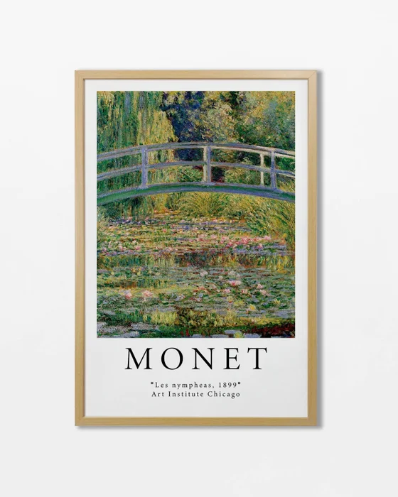 Monet - Les nympheas en Multicolor - Láminas, Uruguay | La Cuadrería