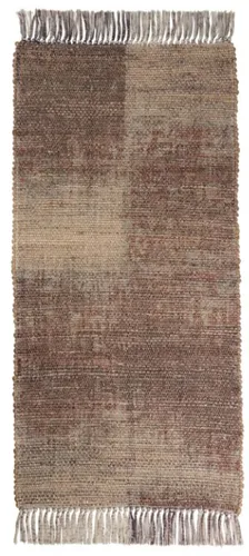 Alfombra ENGSYRE 70x140 natural/berenjena en Multicolor - Alfombras, Uruguay | JYSK