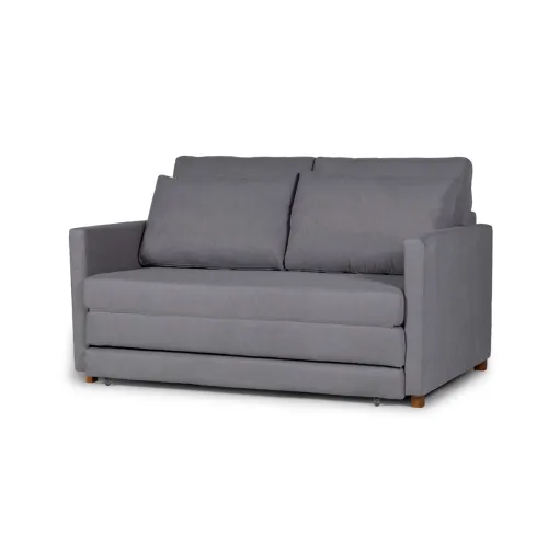 Sofá Cama Niki - Tela Microfibra - 9903 (Soft Gris) en Gris - Sillones y sofás, Uruguay | NYR