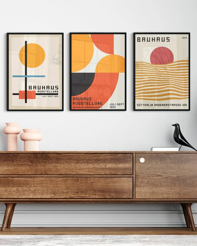 Bauhaus - Orange en Multicolor - Láminas, Uruguay | La Cuadrería, vista 3