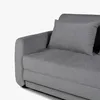 Sofá Cama Parma - Tela Microfibra - TC1011 (Grafito) en Gris - Sillones y sofás, Uruguay | NYR, vista 6 de 8