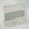 Manta Lineas - Gris en Gris - Textiles, Uruguay | Indian, vista 1 de 4