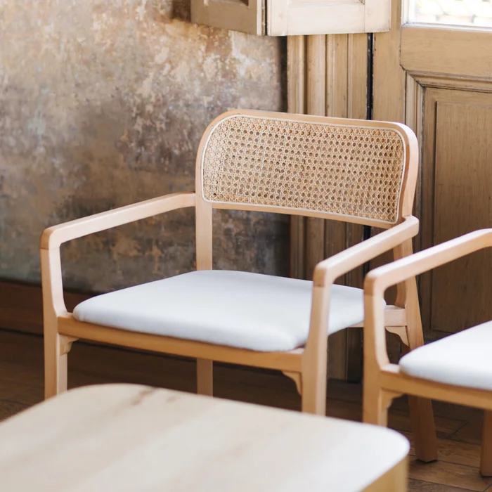 Butaca Olsen en Madera natural - Butacas, banquetas y puffs, Uruguay | Samic, vista 3