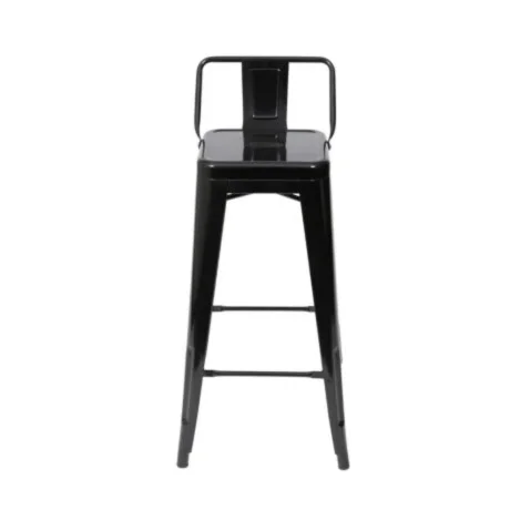 Taburete Tolix - Negro en Negro - Sillas, Uruguay | La Cueva Muebles, vista 12
