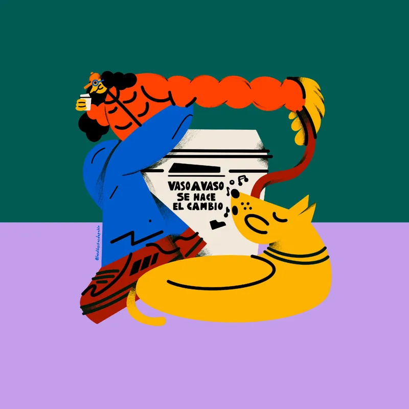 Ilustración 4 en Multicolor - Láminas, Uruguay | Mara Estudio