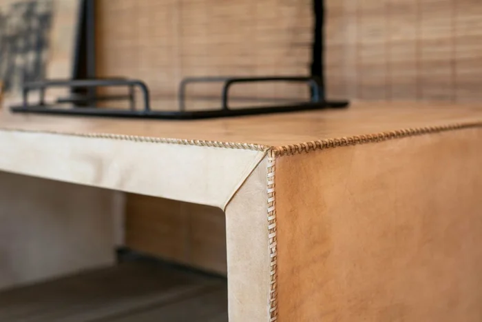 Mesa Cardo - Zainas en Beige - Mesas de living, Uruguay | Zainas, vista 2