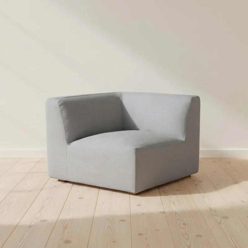 Sofá Modulable Tela Gris Chill en Gris - Sillones y sofás, Uruguay | Divino