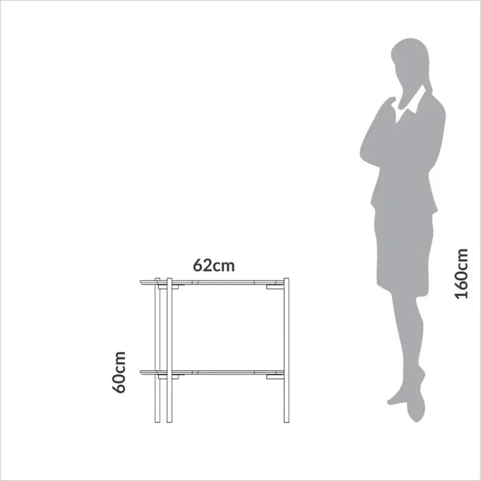 Mesa Auxiliar Esquinera Organica Florencia 60CM en Madera natural - Mesas de living, Uruguay | Balton, vista 5