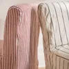 SILLA SOHO - LINO RAYAS VERDES en Off-white - Butacas, banquetas y puffs, Uruguay | La Iberica, vista 5 de 8