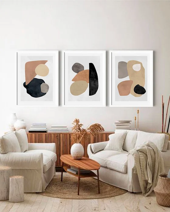 Abstractos Neutros N.7 en Multicolor - Láminas, Uruguay | La Cuadrería, vista 2