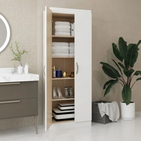 Multiuso - Blanco en Blanco - Bibliotecas, Uruguay | La Cueva Muebles, vista 4