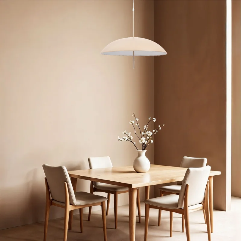 Luminaria Colgante Pauline Medium Beige ø 35 cm en Beige - Lámparas colgantes, Uruguay | Serlux, vista 5