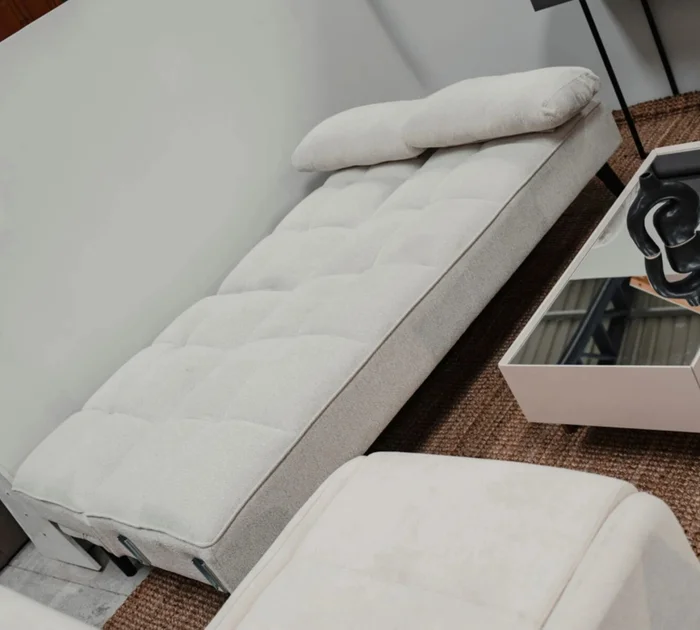Sillón Cama 3 Cuerpos Retráctil - Frida - Gris en Gris - Sillones y sofás, Uruguay | Rústico Hogar, vista 3