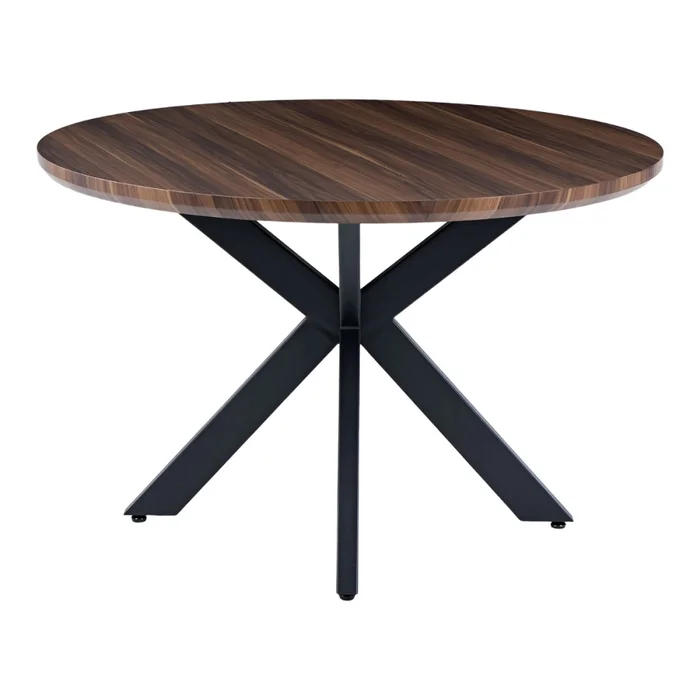 Mesa de Comedor Sfera - Roble Oscuro en Marrón - Mesas de comedor, Uruguay | NYR, vista 3