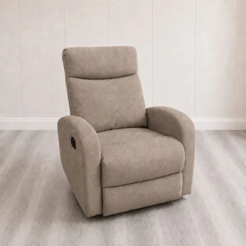 Reclinable Fine 1 cuerpo vision — Serra Amoblamientos en Beige - Sillones y sofás, Uruguay | Serra Amoblamientos