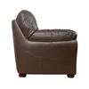 Sillón 3 Cuerpos Cuero Marron Florencia Choc. en CHOC. - Sillones y sofás, Uruguay | Divino, vista 4 de 7