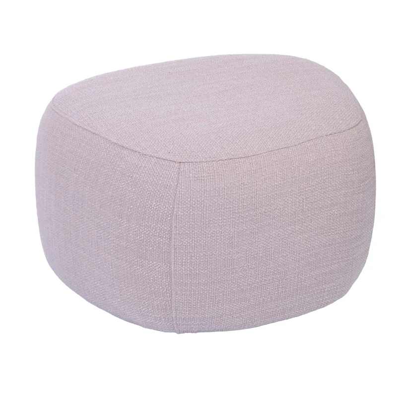 Puff Tela Natural-beige Cali Beige en Beige - Sillones y sofás, Uruguay | Divino, vista 3