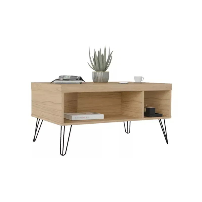 Mesa De Living Mesa Ratona Diseño Elegante Moderno Marron en Marrón - Mesas de living, Uruguay | Soy Hogar, vista 4