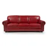 Sofá Elite - Cuero Natural - 3 cuerpos - A fabricar en Marrón - Sillones y sofás, Uruguay | NYR, vista 6 de 7