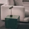 Mesa auxiliar Sorein de mármol verde 40 x 40 cm en Verde - Mesas de arrimo, Uruguay | Kavehome, vista 2 de 7