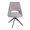Silla De Oficina Tela-y-polipropileno Gris Christie en Gris - Escritorios y sillas de escritorio, Uruguay | Divino, vista 3 de 5