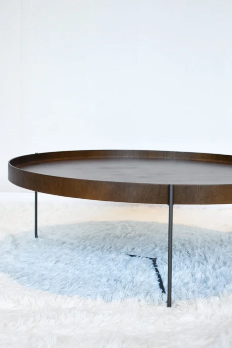 Mesa Ratona Sphera Alta - Balton Design en Marrón - Mesas de living, Uruguay | Balton