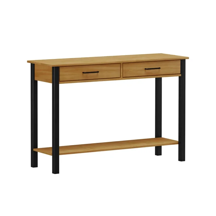 Mesa de living + Mesa de arrime 2 cajones - Linea Loft en Multicolor - Mesas de living, Uruguay | Ecowood, vista 4