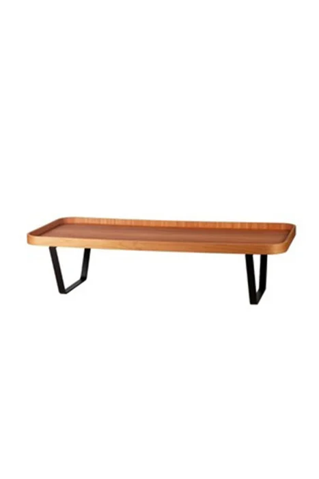 MESA DE LIVING FAZOLO IN NATURA 140X65X36H CM en Marrón - Mesas de living, Uruguay | Vinibel