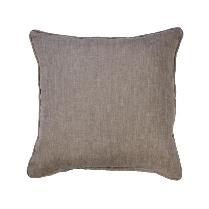 Almohadón C/ribete Algodon Marron Ank Vison en VISON - Textiles, Uruguay | Divino