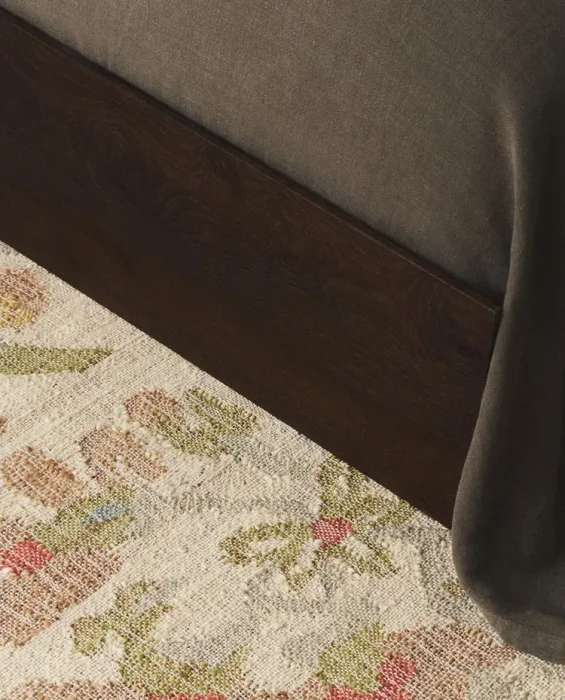 ALFOMBRA YUTE FLORES en Multicolor, Uruguay | Zara Home