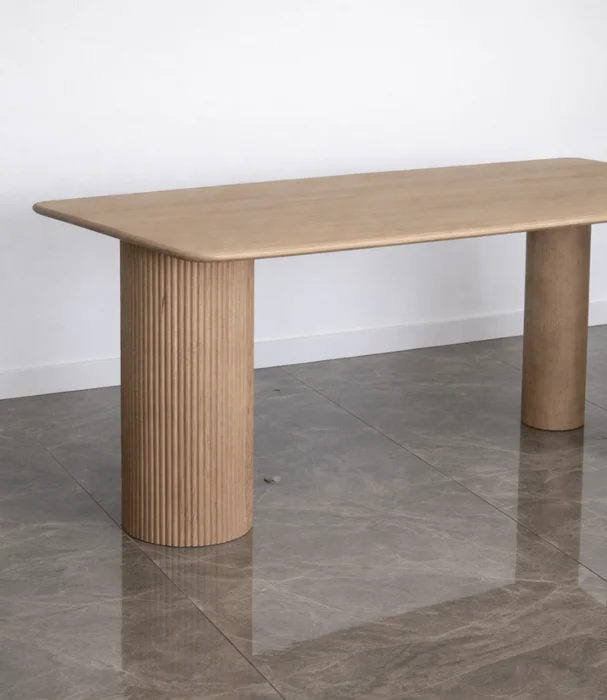 MESA COMEDOR EMMA ROBLE - Mesas de comedor, Uruguay | Masinfinito Casa, vista 2