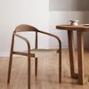 Silla Nina madera maciza eucalipto acabado nogal y cuerda beige en Marrón - Sillas, Uruguay | Kavehome, vista 2 de 7