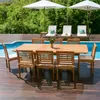 Mesa Extensible de Eucalipto - Mestra en Madera natural - Muebles para el exterior, Uruguay | Rústico Hogar, vista 2 de 4