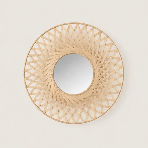ESPEJO BAMBÚ en Madera natural - Decoración, Uruguay | HomeTouch