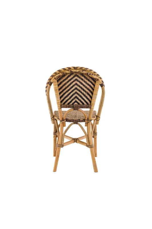 SILLA BISTRO RATTAN NATURAL 46X51X89H en Madera natural - Sillas, Uruguay | Vinibel, vista 4