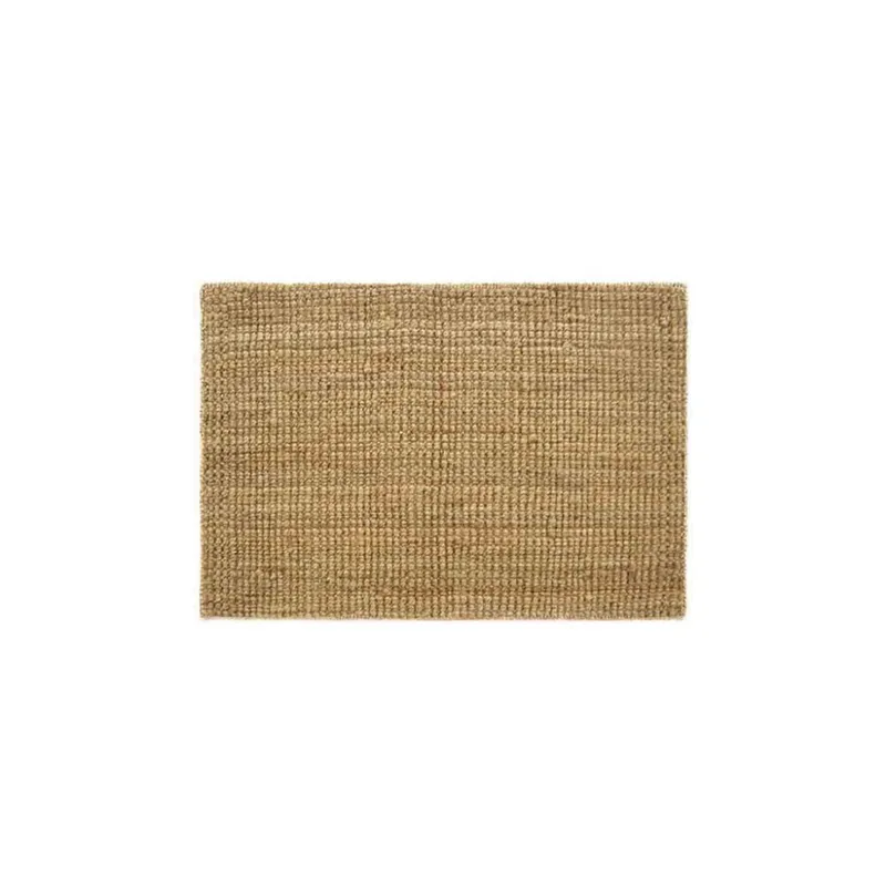 FELPUDO DE YUTE 45X75CM NATURAL en Madera natural - Textiles, Uruguay | Koz