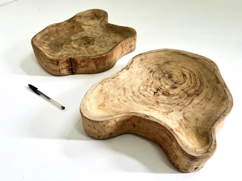 FUENTES ORGANICAS GEMELAS M C/U en Madera natural - Decoración, Uruguay | Fundamento Muebles, vista 3