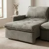 Sofá Cama Oliver - Tela Microfibra - 12075 (Salvia) en Gris - Sillones y sofás, Uruguay | NYR, vista 6 de 8