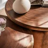 MESA ALMOND - SUAR TOSTADO - DIAMETRO 70 CMS en Marrón - Mesas de living, Uruguay | La Iberica, vista 11 de 20