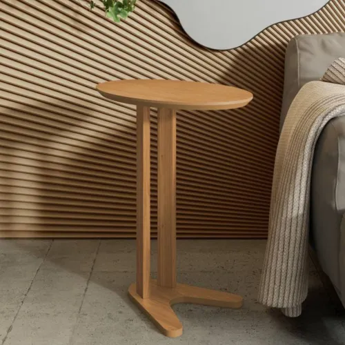Mesa Auxiliar Roberta Para Sofá 60cm 100% MDF - Mesas de living, Uruguay | Balton