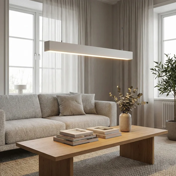 Lámpara colgante Linearis White en Blanco - Lámparas colgantes, Uruguay | La Perla, vista 3