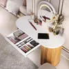 Escritorio Tocador C/luz Mdf Marron Vanity en Multicolor - Escritorios y sillas de escritorio, Uruguay | Divino, vista 3 de 6