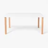 Mesa Comedor Yimu 140x80 - Color Unico en Multicolor - Sillones y sofás, Uruguay | Indian, vista 1 de 4