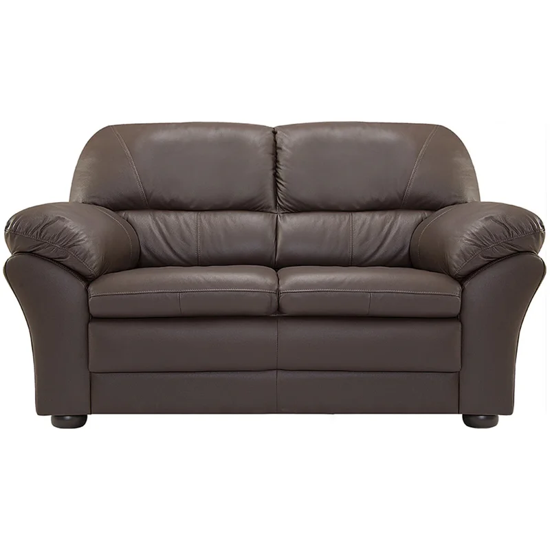 Juego de living 3+2 Cuero Natural en Marrón - Sillones y sofás, Uruguay | La Cueva Muebles, vista 4